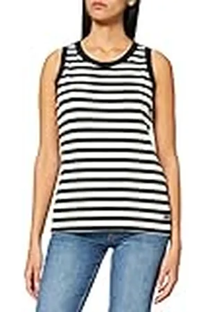 Armor.lux Armor Lux SAINT-CAST tanktop voor dames, Veelkleurig (Rich Navy/Nature Bi5), L