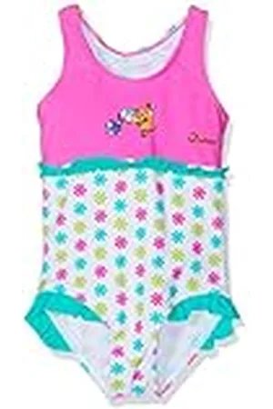 Playshoes Meisjes UV-bescherming muis bloemen badpak, , 86/92 cm