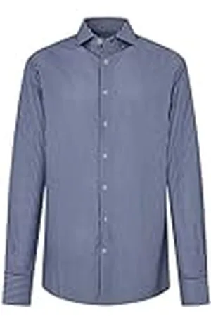 Hackett Heren Am Apex Gilet Shirt, Blauw (Navy), L, , L