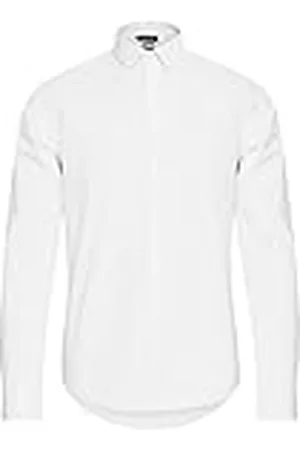 Casual Friday CFPalle Slim fit overhemd voor heren, businesshemd, effen kleur, met kentkraag, , XXL