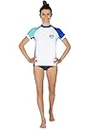 Mares Rashguard Seaside Shield Woman, korte mouwen, dames, , S, , S
