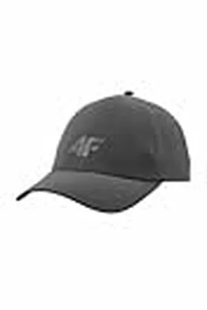 4F Baseball Cap U268 Dark Grey L/XL voor Unisex Volwassenen, , L/XL