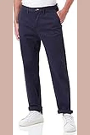 GANT Klassieke broek voor heren, normale twill chinos, marine, standaard, , 31W / 30L
