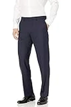 Amazon Klassieke pasvorm kreukbestendige Stretch Jurk Pant Navy, 31W x 32L