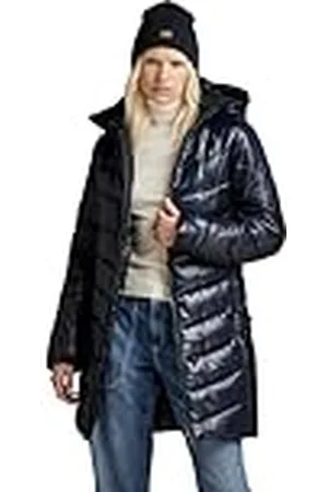 G-Star RAW Slim Hooded Long Coat Damesjack, , XS