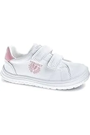 Pablosky Sportschoenen voor meisjes van leer met klittenbandsluiting, , 38 EU Ancho