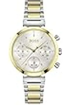 HUGO BOSS Analoog Quartz Horloge voor dames met RVS Band 1502550