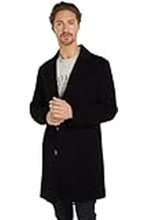 Tommy Hilfiger Heren DC WOOL MIX JAS MW0MW36611, Single-breasted jas, zwart, XXL, , XXL