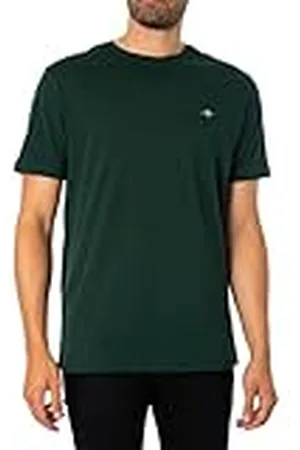 GANT Reg Shield Ss T-shirt voor heren, Tartangroen, S