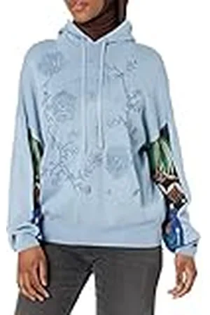Desigual JERS_delfos Sweater voor dames, blauw, XS