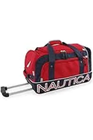 Nautica Submariner 22" Rolling Duffel, Rood/Navy, Rood/Navy, Submariner 22" Rolling Duffel, , Submariner 22" Rolling Duffel