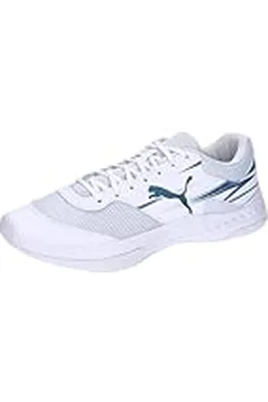 PUMA Varion Ii Indoor sportschoen uniseks-volwassene, Wit Blauwe Horizon, 46.5 EU