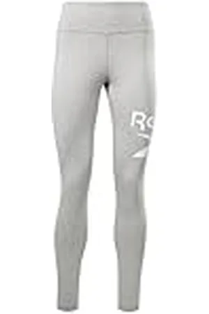 Reebok Katoenen legging met identiteitslogo voor dames, , M petite