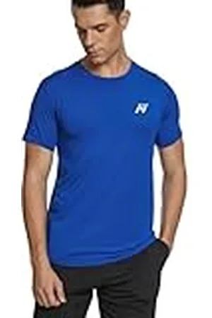 MEETWEE Sportshirt voor mannen, hardloopshirt korte mouw mesh functioneel shirt ademend shirt korte mouw sportshirt trainingsshirt voor mannen