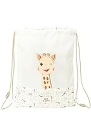 Safta SOPHIE LA GIRAFE HONEY Rugzak voor kinderen, plat, onderhoudsvriendelijk, ideaal voor kinderen van verschillende leeftijden, comfortabel en veelzijdig, kwaliteit en duurzaamheid, 26 x 1 x 34 cm