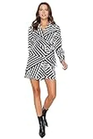 Trendyol Dames Woman Petite Mini Ruffle Hem Crew Neck Woven Dress Jurk, , 40