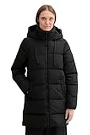 TOM TAILOR Puffer parka met capuchon voor dames, , M