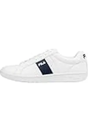 Fila Crosscourt Line Sneakers voor heren, Wit Navy, 40 EU Breed