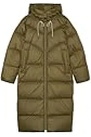Marc O’ Polo Marc OPolo Denim donsjas voor dames, met capuchon, waterafstotend, Dark Earth., XXS