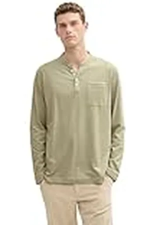 TOM TAILOR T-shirt met lange mouwen voor heren, , XXL