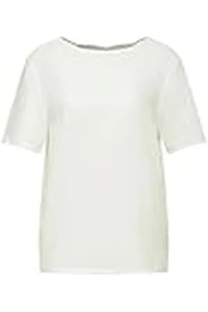 Street one Materiaalmix T-shirt, , 38