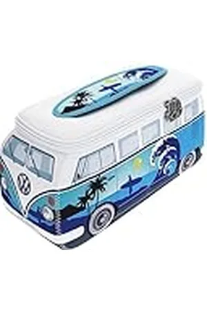 Brisa VW Collection - Volkswagen neopreen universele make-up cosmetische cultuur reizen apotheek tas tas in T1 Bulli bus design ( /groot)