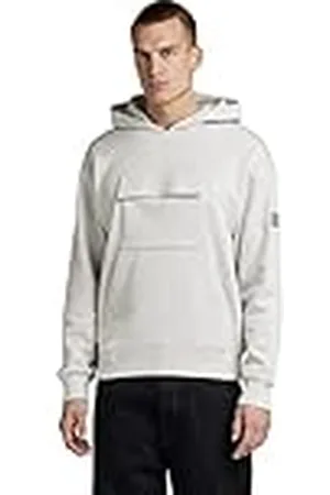 G-Star RAW Heren Double pkt Loose HDD Sw Hooded Sweatshirt, , XL