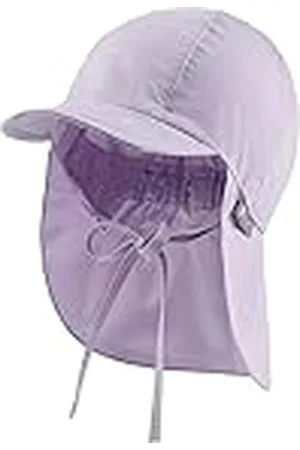 Sterntaler Pet met nekbescherming van biologisch popeline, pet voor meisjes, met nekbescherming en oorkleppen, beschermt het hoofd tegen de zon, zonnekap voor baby