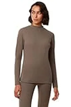 Triumph Smart Thermal High Neck Top X Brown - Light Combination, , M