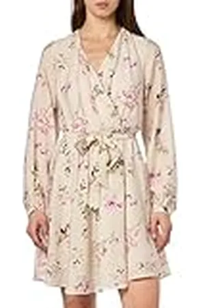 ONLY ONLLUCCA L/S WRAP Dress PTM, , S