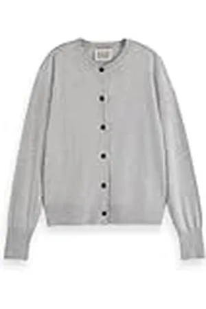 Scotch&Soda Dames Crew Neck Relaxed Cardigan Sweater, , M