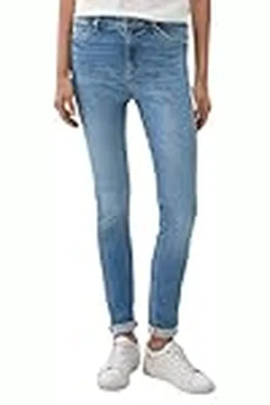 QS by s.Oliver Damesjeans, Anny Super Skinny, Blue Denim, W32/L30