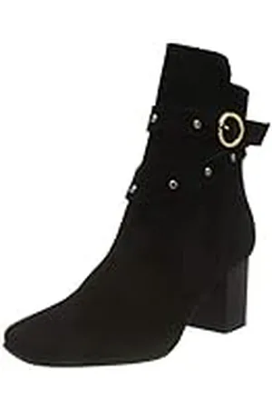 SELECTED Dames Slfzoey Suede Stud Boot B Heels, , 41 EU