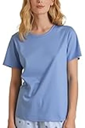 Calida Favourites Serenity Shirt met korte mouwen Hydrangea Blue, 1 stuk, maat 32-34, , 32/34 NL