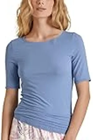 Calida Favourites Harmony Shirt met korte mouwen Hydrangea Blue, 1 stuk, maat 40-42, , 40/42 NL