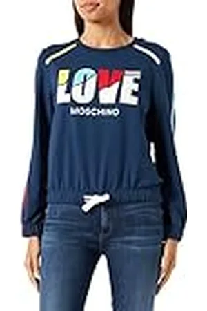 Moschino Vrouwen Long-Sleeved Regular Fit Sweatshirt, , 44, , 44