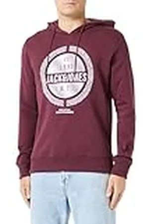 JACK & JONES Heren Jjstein Sweat Hood Hoodie, , S