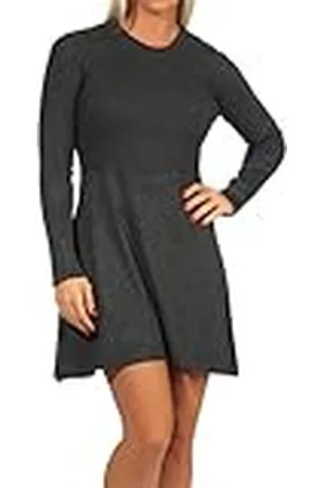ONLY Gebreide damesjurk met lange mouwen, , XS