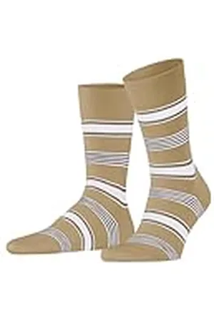 Falke Heren Sokken Marina Stripe M So katoen gedessineerd 1 paar, , 39-40