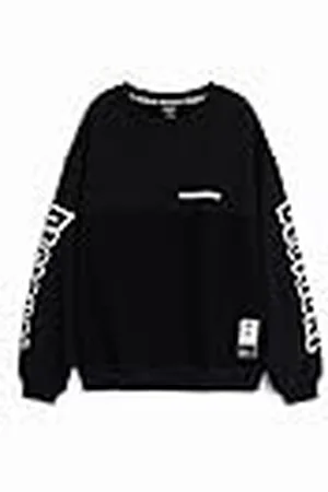 Desigual Jongens Boy Knit Sweat Sweatshirt met lange mouwen, , 10 Jaar