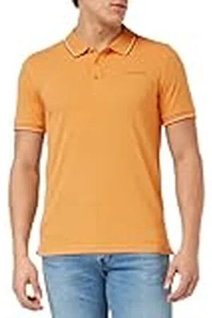 Teddy Smith Pasian 2 MC Sweet Abrikoos Poloshirt voor heren, , S