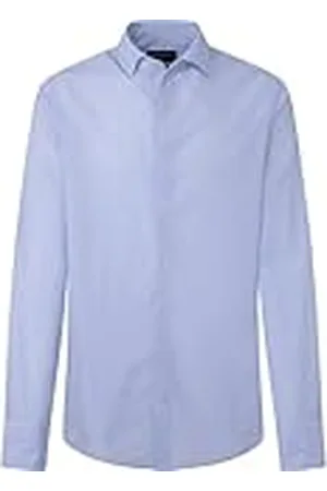 Hackett Heren overhemd met fijne strepen, , XL