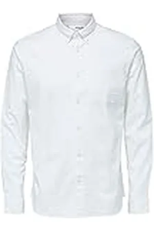 SELECTED Slhregrick-ox Flex Shirt Ls W Noos overhemd voor heren, , 3XL