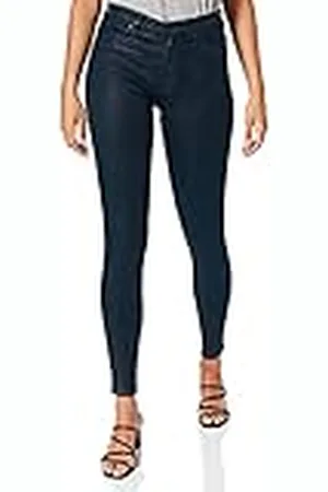 7 for all Mankind Dames Hw Skinny Coated Slim Illusion Peacock broek, , 29W x 30L