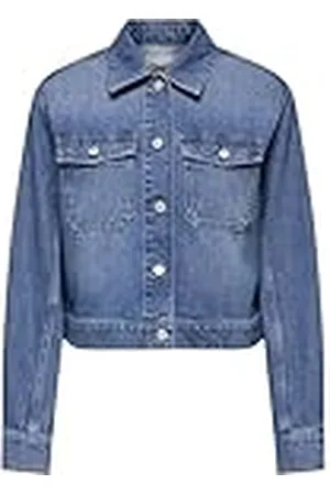 ONLY Dames Onllumi Ls Jacket DNM PIM Noos, Medium Blue Denim, L, , L