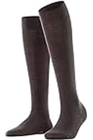 Falke Dames Kniekousen Softmerino W Kh wol katoen lang eenkleurig 1 paar, , 41-42