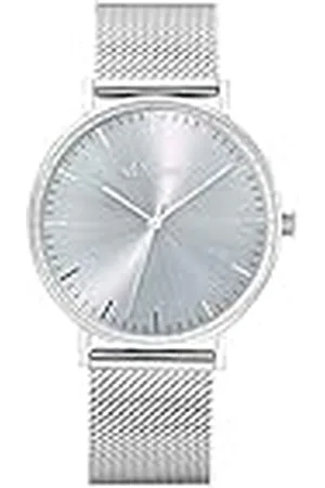 QS by s.Oliver Armbanduhr Damen Quarzuhr Analog, mit Edelstahl Armband, Silber, 3 bar Wasserdicht, Kommt in Uhren Geschenk Box, 2033520