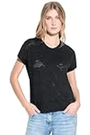 CECIL Dames B321529 Ajour T-shirt, , M, , M