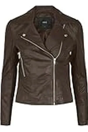 Y.A.S Y.A.S Dames SOPHIE LEATHER JACKET NOOS leren jas, , XS, , XS
