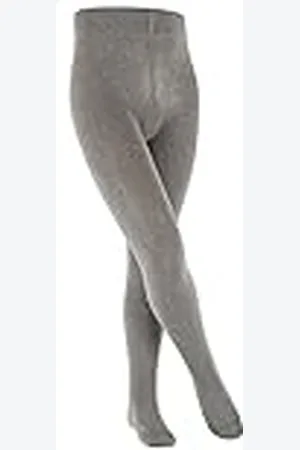 ESPRIT Uniseks-kind Panty Foot Logo K Ti katoen dun eenkleurig 1 paar, , 122-128